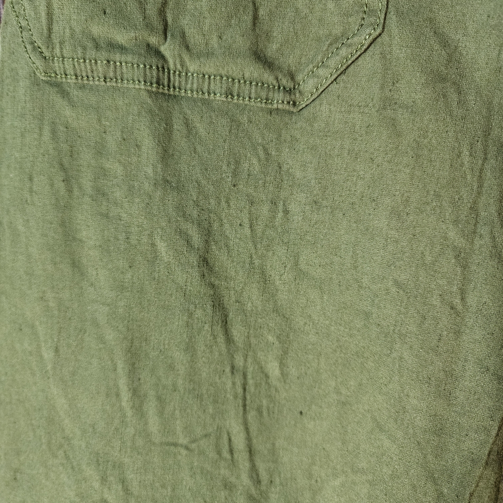 Maeve Olive Wide-Leg Pants - Picture 3 of 5